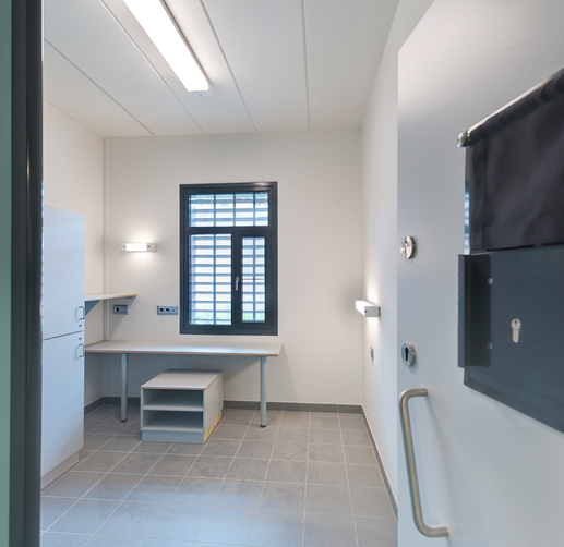 Lightronics ESV armatuur in een gevangenis in Turnhout